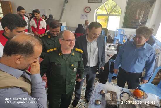 برگزاری ویزیت رایگان در روستای پردین لنگه املش