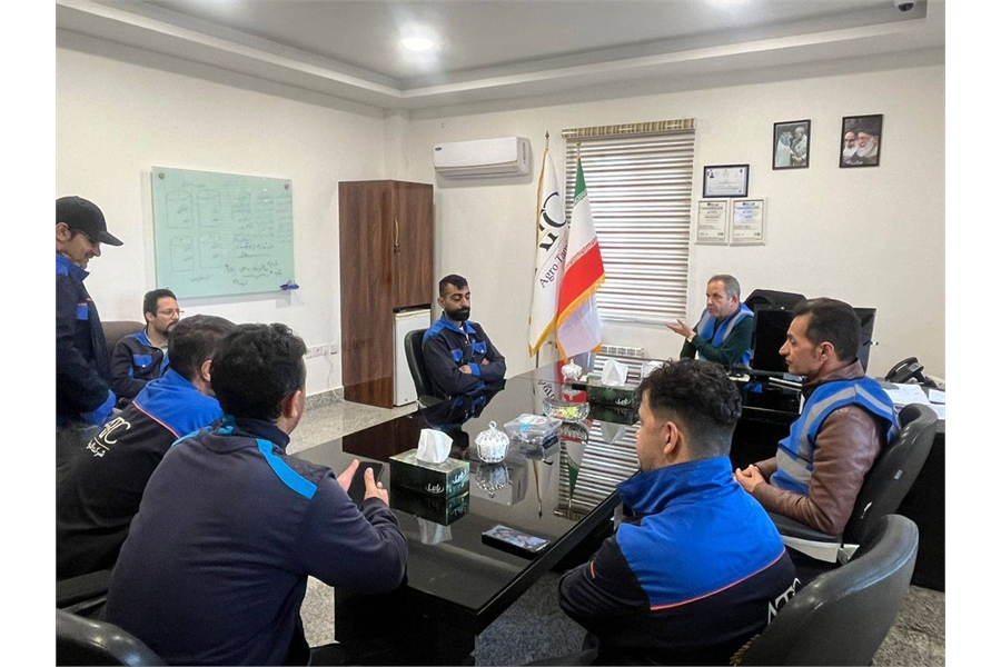 برگزاری جلسات TBM در بندرانزلی