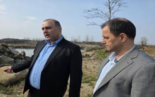 تجهیز کارگاه ساخت سد لاستیکی رادارکومه چمخاله