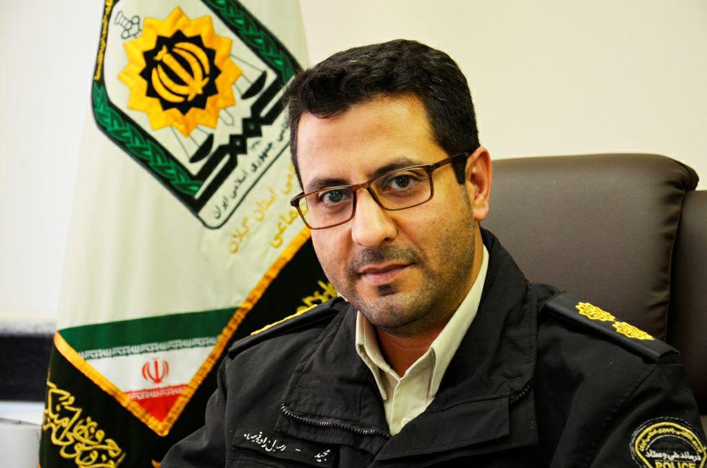 برخورد شدید پلیس گیلان با هنجارشکنان چهارشنبه آخر سال 